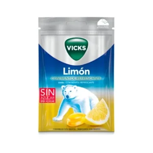 Ökologische Ernährung | Vicks Zitrone Bonbon mit Menthol 72g