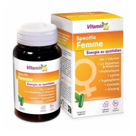 Vitamine | Ineldea Vitamin'22 Specific Femme 60caps