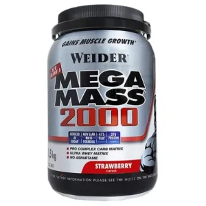 Sportlernahrung | Weider Mega Mass 2000 Erdbeere 15000g