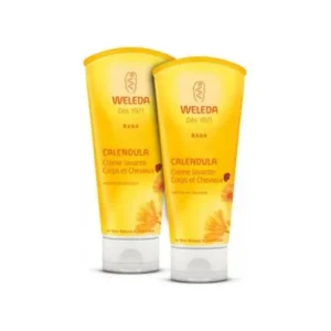 Babypflege | Weleda Bb Körperwäsche Haarcreme 2x200ml