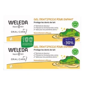 Kinder | Weleda Kinderzahnpasta Gel 2 x 50ml