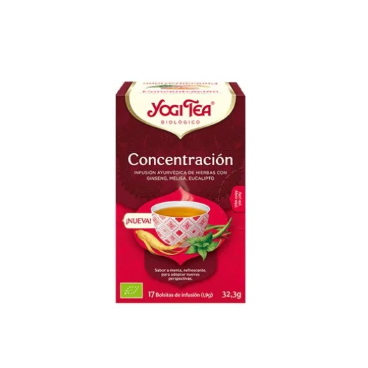 Tees Und Kräutertees | YOGI TEA Concentración Infusión Bio 17 Sobres