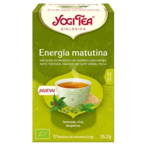 Tees Und Kräutertees | YOGI TEA Energía Matutina Infusión Bio 17 Sobres
